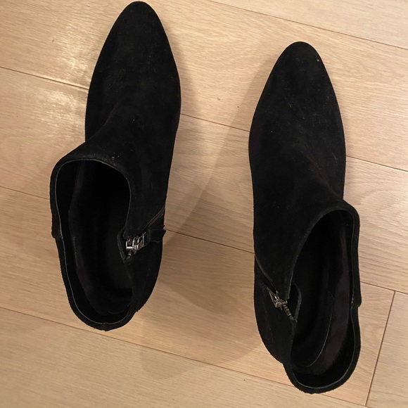 Banana Republic Suede Low Heel Boot - Picture 3 of 6